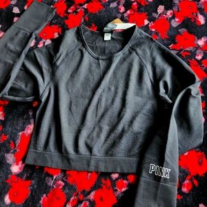 PINK Activewear Crop Top size XL NWT